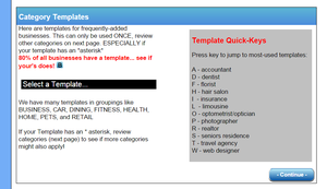 New Template Quick-Keys