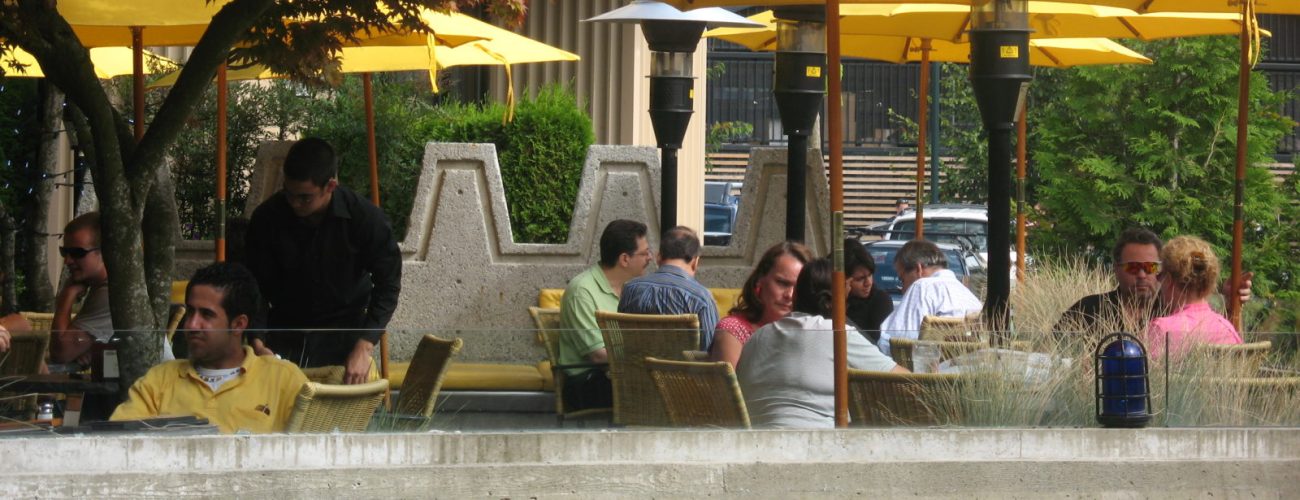 Patio seating