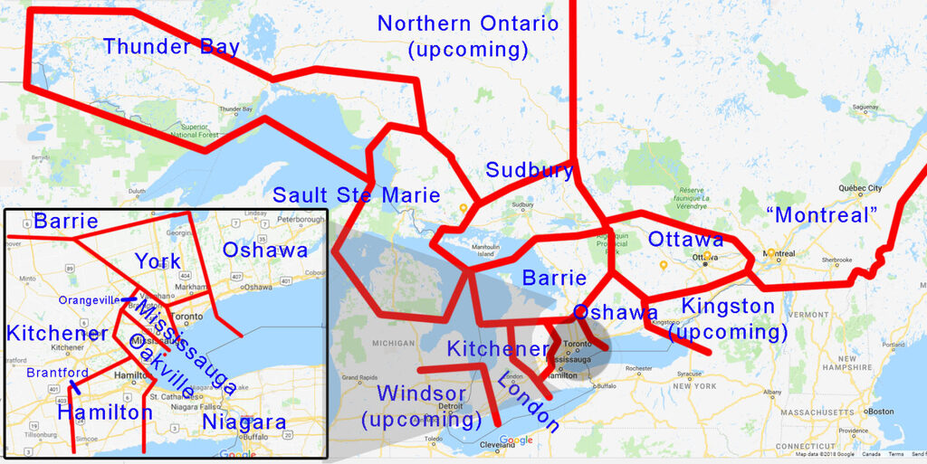 Ontario FoundLocally cities