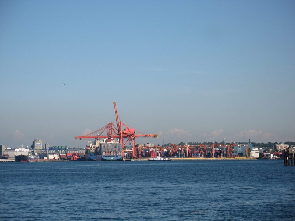 Vancouver Waterfront and Container Port: where the heavy lifting is done