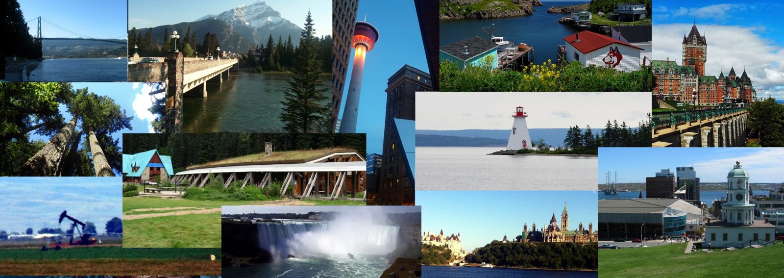 Trans-Canada Highway Home Banner Montage