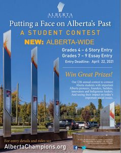 Alberta Champions 2021 Contest Poster
