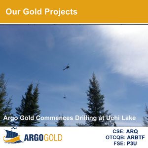 Argo Gold Commences Drilling At Uchi Lake