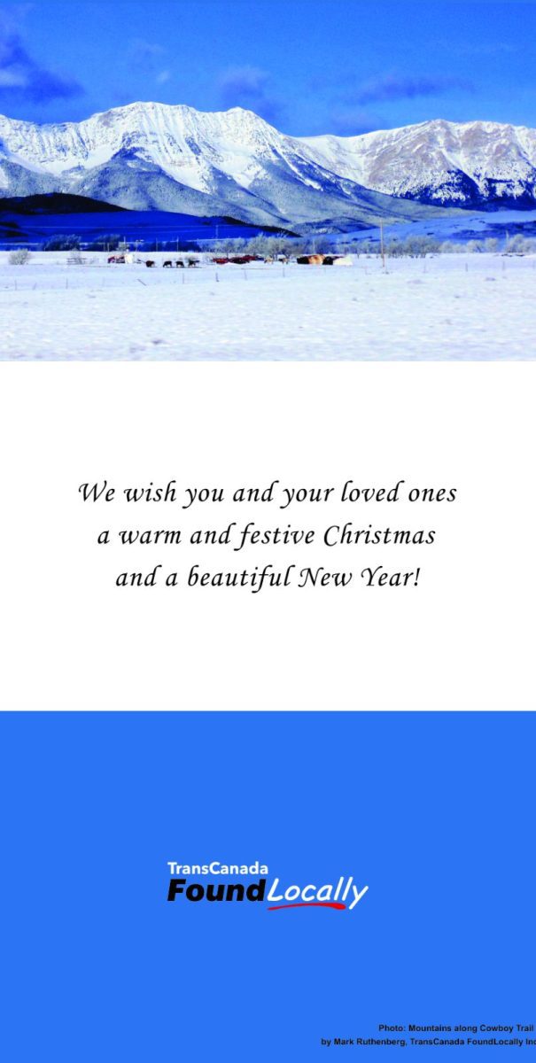 Christmas Cards - TransCanada FoundLocally 2021